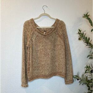 Free people drop shoulder sweater medium